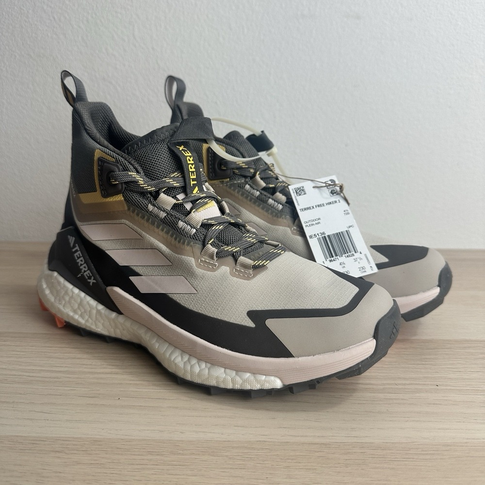 Adidas Terrex Free Hiker 2 Gortex Boost In Plein Air IE5136 Womens 6 Beige Tan